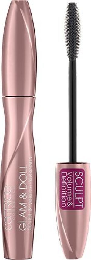 Catrice Glam & Doll Sculpt & Volume Mascara tusz do rzęs 010 Black 9.5ml 1