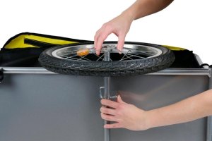 PRZYCZEPKA ROWEROWA 70x65x30CM DO 40KG DUNLOP 4