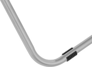 FOTEL CAMPINGOWY MOON 82x68x79CM CIEMNY SZARY ENERO CAMP 10