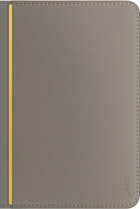 UNIQ Belmont Passport Case RFID Blocking Gray/Yellow 5