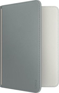 UNIQ Belmont Passport Case RFID Blocking Green Ivory 1