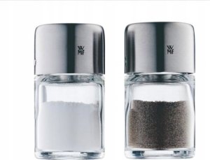 WMF BEL GUSTO Stainless steel Przezroczysty Zestaw shakerów do soli i pieprzu 2