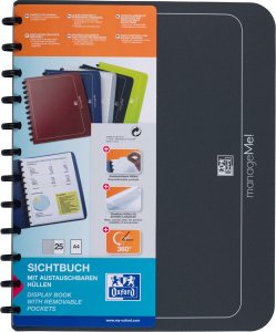 Oxford 100205607 segregator A4 Czarny 2