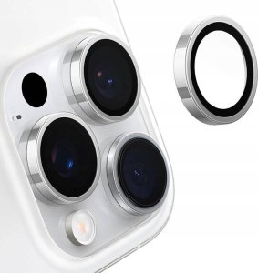 ML Szkło na aparat Torras Lensguard dla iPhone 16 Pro (Szare) 2