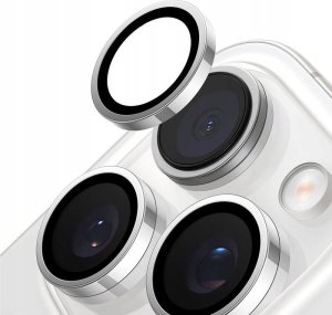 ML Szkło na aparat Torras Lensguard dla iPhone 16 Pro (Szare) 3