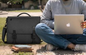 ML Torba biznesowa na laptopa / dokumenty 15.6'' Matein 1194 Czarna 3