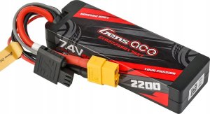 Gens Ace ML Akumulator Lipo G-Tech 2200mAh 7.4V 2S1P 60C GRP-76 Hardcase z wtyczką XT60 2