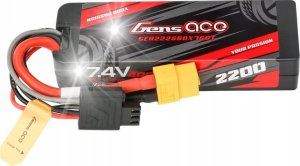Gens Ace ML Akumulator Lipo G-Tech 2200mAh 7.4V 2S1P 60C GRP-76 Hardcase z wtyczką XT60 8