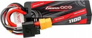 ML Akumulator Lipo Gens ace G-Tech 1100mAh 11.1V 3S1P 60C GRP-76 Hardcase z wtyczką XT60 1