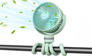 ML Przenośny wentylator do wózka Momcozy (PF001-PU10BA-A) 5