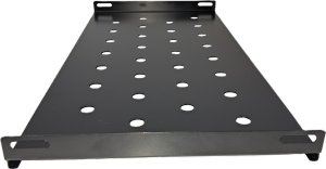Półka RACK 19'' 1U 250mm, Netrack, czarna 3
