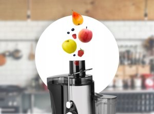 Wyciskarka do owoc�w i warzyw OS-112, czarno-srebrny, 600W, Orava 5