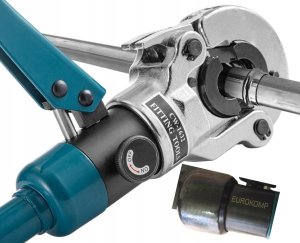 Zaciskarka hydrauliczna do rur 12 końcówek E6251 7