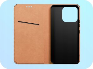 Etui z Klapką do Apple iPhone 16 Pro Max (Skórzane, Zamykane, Bordowe) 2