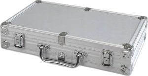 Mała walizka aluminiowa zamykana na kluczyk 355x230x70 mm 2