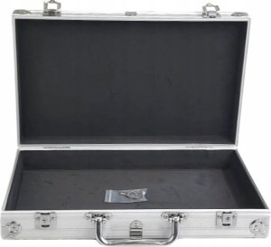 Mała walizka aluminiowa zamykana na kluczyk 355x230x70 mm 3