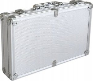 Mała walizka aluminiowa zamykana na kluczyk 355x230x70 mm 5