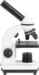 Mikroskop optyczny szkolny LED na baterie lub zasilacz powiększenie 40-400x Mikroskop optyczny szkolny LED na baterie lub zasilacz powiększenie 40-400x 6