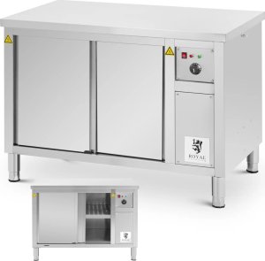 Szafa grzewcza podgrzewacz do talerzy 30-80 C 120 x 60 x 85 cm 2.4kW Szafa grzewcza podgrzewacz do talerzy 30-80 C 120 x 60 x 85 cm 2.4kW 1