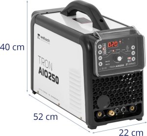 Welbach Spawarka przecinarka plazmowa TIG AC/DC MMA 250/50 A Spawarka przecinarka plazmowa TIG AC/DC MMA 250/50 A 6