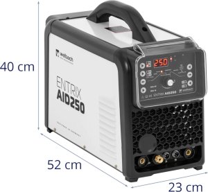 Spawarka do aluminium stali miedzi TIG AC/DC MMA 2T 4T 250 A Spawarka do aluminium stali miedzi TIG AC/DC MMA 2T 4T 250 A 5