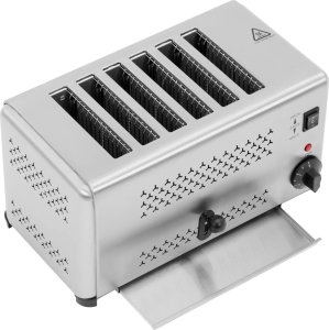 Toster opiekacz kanapkowy do chleba na 6 grzanek 2500 W Toster opiekacz kanapkowy do chleba na 6 grzanek 2500 W 5