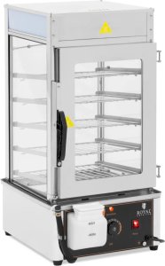 Parowar parowiec do pierogów 5 rusztów 30-110C 37 l 1250 W Parowar parowiec do pierogów 5 rusztów 30-110C 37 l 1250 W 2