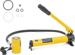 Siłownik cylinder hydrauliczny z pompą 50 mm 20 t Siłownik cylinder hydrauliczny z pompą 50 mm 20 t 1