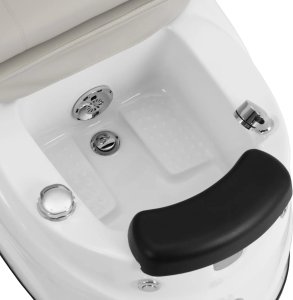 Fotel podologiczny do pedicure z funkcją masażu brodzikiem - beżowy Fotel podologiczny do pedicure z funkcją masażu brodzikiem - beżowy 4