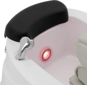 Fotel podologiczny do pedicure z funkcją masażu brodzikiem - beżowy Fotel podologiczny do pedicure z funkcją masażu brodzikiem - beżowy 5