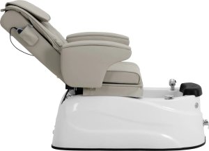 Fotel podologiczny do pedicure z funkcją masażu brodzikiem - beżowy Fotel podologiczny do pedicure z funkcją masażu brodzikiem - beżowy 6