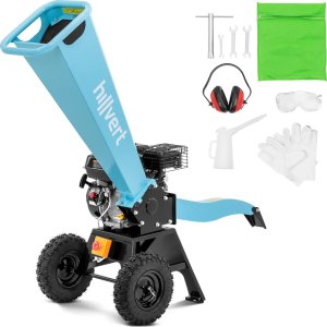 Rozdrabniacz rębak spalinowy do gałęzi krzewów śr. 6 cm 7 KM lej 36x30x91 cm Rozdrabniacz rębak spalinowy do gałęzi krzewów śr. 6 cm 7 KM lej 36x30x91 cm 1
