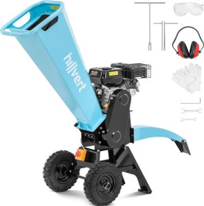 Rozdrabniacz rębak spalinowy do gałęzi krzewów śr. 6 cm 7 KM lej 245x248x935 mm Rozdrabniacz rębak spalinowy do gałęzi krzewów śr. 6 cm 7 KM lej 245x248x935 mm 1