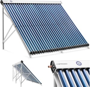 Kolektor słoneczny rurowy na stelażu 250-300 l 30 rur 6 bar Kolektor słoneczny rurowy na stelażu 250-300 l 30 rur 6 bar 1