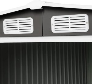 Domek składzik narzędziowy ogrodowy 313 x 179 x 258 cm Domek składzik narzędziowy ogrodowy 313 x 179 x 258 cm 3