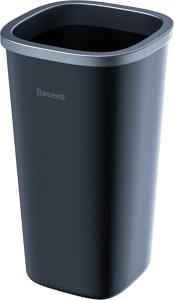 Mini kosz na śmieci do biura lub samochodu montowany w uchwycie na kubek - czarny Mini kosz na śmieci do biura lub samochodu montowany w uchwycie na kubek - czarny 3