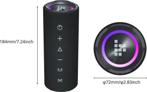 Głośnik Tronsmart Mirtune C2 czarny (6975606873225) 6