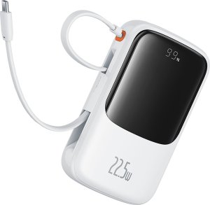 Baseus Power bank 10000mAh Qpow Pro+ 22.5W USB-C - biały Power bank 10000mAh Qpow Pro+ 22.5W USB-C - biały 4