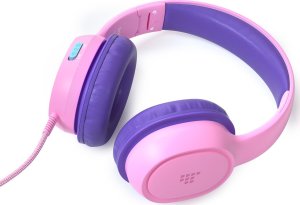 Słuchawki przewodowe KH01 dla dzieci bezpieczne z kontrolą głośności - różowe Słuchawki przewodowe KH01 dla dzieci bezpieczne z kontrolą głośności - różowe 3