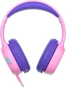 Słuchawki przewodowe KH01 dla dzieci bezpieczne z kontrolą głośności - różowe Słuchawki przewodowe KH01 dla dzieci bezpieczne z kontrolą głośności - różowe 5