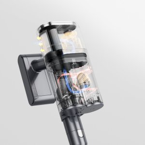 Odkurzacz bezprzewodowy wielofukncyjny 50kPa HEPA V100 - szary Odkurzacz bezprzewodowy wielofukncyjny 50kPa HEPA V100 - szary 7