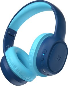 Słuchawki bezprzewodowe KH02 Bluetooth dla dzieci bezpieczne z kontrolą głośności - niebieskie Słuchawki bezprzewodowe KH02 Bluetooth dla dzieci bezpieczne z kontrolą głośności - niebieskie 1