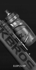 Pompka rowerowa uniwersalna nożna podłogowa z manometrem - czarna Pompka rowerowa uniwersalna nożna podłogowa z manometrem - czarna 11