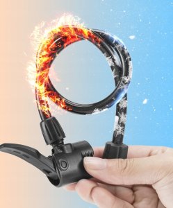 Pompka rowerowa uniwersalna nożna podłogowa z manometrem - czarna Pompka rowerowa uniwersalna nożna podłogowa z manometrem - czarna 21