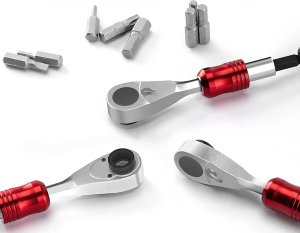 Zestaw narzędzi do naprawiania rowerów wymiany dętek i opon - czarny Zestaw narzędzi do naprawiania rowerów wymiany dętek i opon - czarny 3