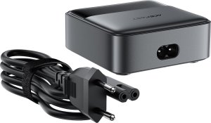 Ładowarka sieciowa stacja zasilania biurkowa Z6 GaN 2x USB-A 2x USB-C PD 65W - czarna Ładowarka sieciowa stacja zasilania biurkowa Z6 GaN 2x USB-A 2x USB-C PD 65W - czarna 2