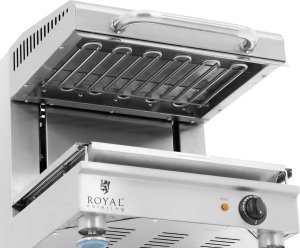 Royal Catering Opiekacz salamanader do zapiekanek pity z regulacją wysokości 45 cm 230 V 2800 W Opiekacz salamanader do zapiekanek pity z regulacją wysokości 45 cm 230 V 2800 W 5