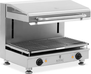 Opiekacz salamanader do zapiekanek pity z regulacją wysokości 60 cm 400 V 5000 W Opiekacz salamanader do zapiekanek pity z regulacją wysokości 60 cm 400 V 5000 W 1