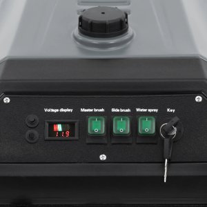 Zamiatarka akumulatorowa 2 szczotki 46 cm 4000 m2/h Zamiatarka akumulatorowa 2 szczotki 46 cm 4000 m2/h 3