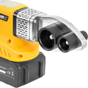 Zgrzewarka akumulatorowa do rur PP PB PE PV o śr. 20-32 mm 300C 350 W - zestaw Zgrzewarka akumulatorowa do rur PP PB PE PV o śr. 20-32 mm 300C 350 W - zestaw 4